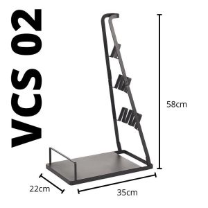 【SKIT SG】Vacuum Cleaner Stand / Storage Holder / Metal Vacuum Cleaner Storage Organizer Holder Bracket / Vacuum Stand / Vacuum Cleaner Accessories Storage Rack Stand Charging Stand for Cordless Vacuum Cleaner and Attachments Parts