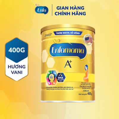 [CHỈ TỪ 20H 07/08-10/08 MUA LÀ CÓ QUÀ] Sữa bầu Enfamama A+ hương Vani 400g
