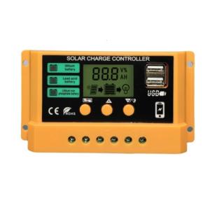 Practical Industrial Photovoltaic Solar Controllers 12V 24V with Multiple Layer Protective and LCD Display Designs