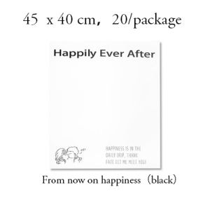 Flowertalk 20pcs waterproof simple flower wrapping paper material Valentines Day thick bouquet wrapping paper