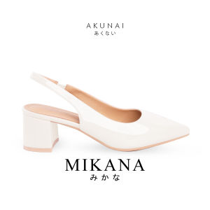 Mikana Poised Shoe Akunai Slingback 2 inches Block Heel Sandals for women office casual sandal shoes