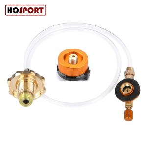 Ống nối bơm nhiên liệu leakproof nhỏ Propane chai/Tank Refill Adapter bình gas Refill Adapter cho bếp lò cắm trại