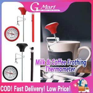 Food Meat Temperature Stand Up Dial Oven Thermometer Stainless Steel Gauge Oven Thermometer Measuring Thermometer Baking Tools Clamp-Milk-Thermometer