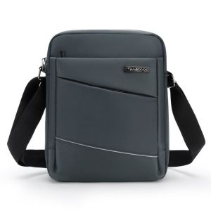 large capacity bag for men sling bag waterproof Fashion Pure color business Mens CrossBody Shoulder Bags #171