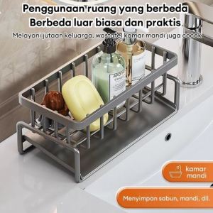 (BISA COD) PROMO RAK PENGERING SPONGE SABUN / RAK WASTAFEL PLASTIK CUCI PIRING / RAK SERBAGUNA