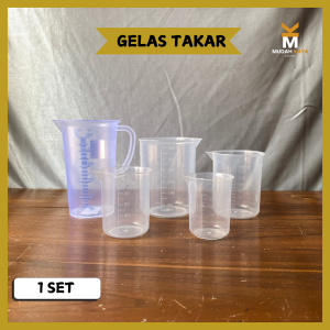 GELAS TAKAR SEMUA UKURAN | PAKET GELAS TAKAR