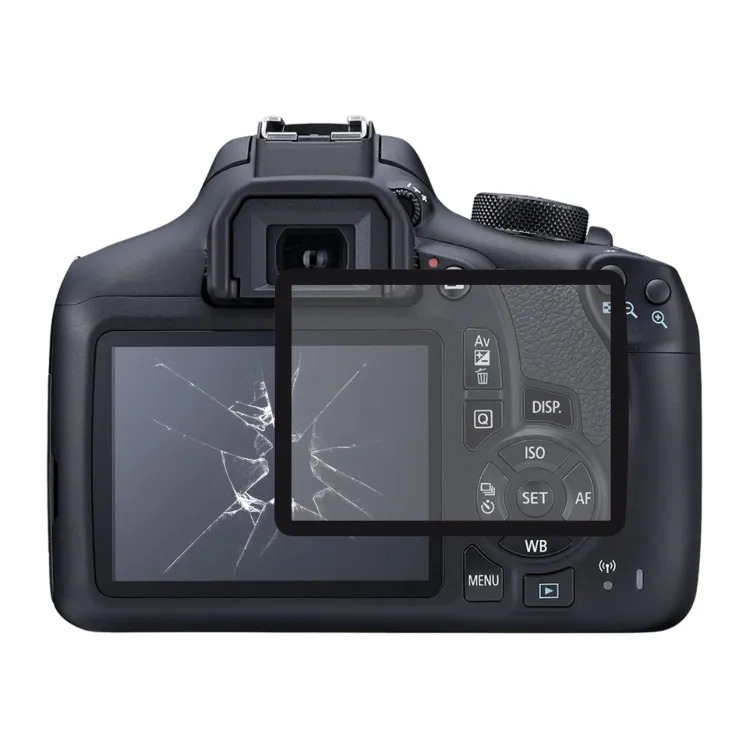 【 Camon Mall 】 For Canon EOS 1300D Acrylic Material LCD Screen Outer Lens
