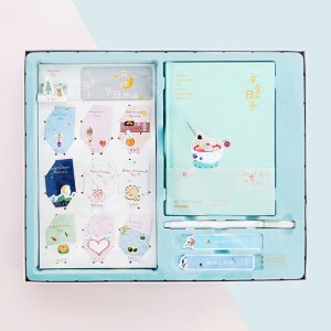 Bộ sổ tay kết hợp hình dán 3d dễ thương- sổ tay lịch trình đẹp- bộ quà tặng sáng tạo