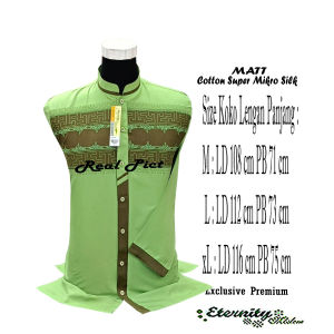 Baju Koko Bordir Koko Eternity Lengan Panjang Terbaru