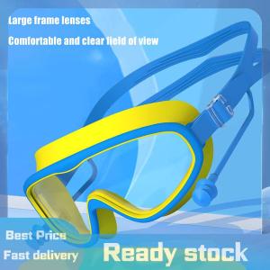Sports🚴🏻‍♀️ 2025 Large Frame Swimming Goggles For Kids High Quality Antifog Swim Glasses Waterproof HD Swim Eyewear Swim Equipment