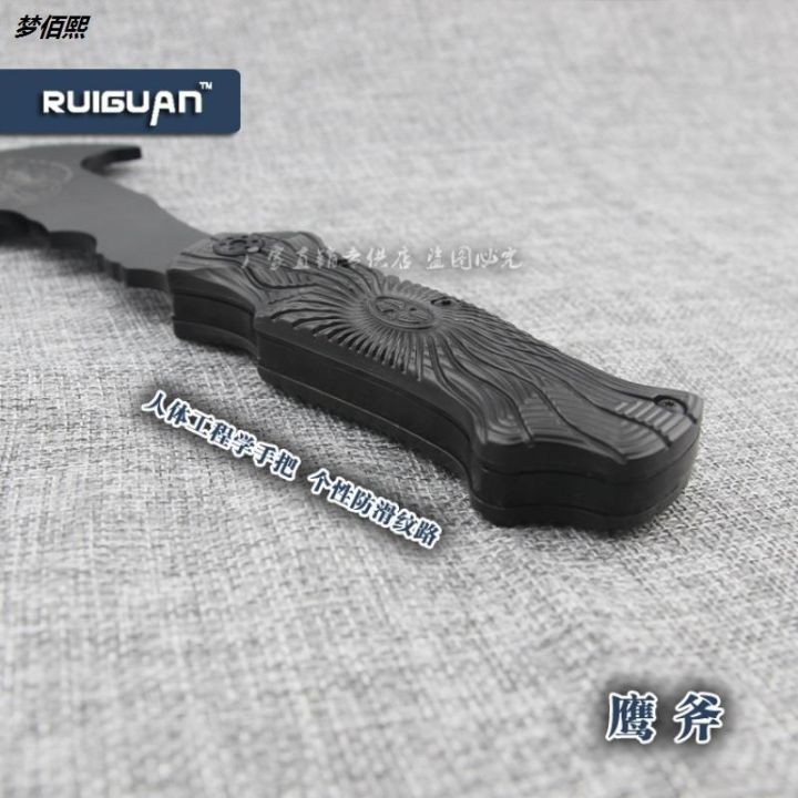 . Outdoor axe moving woodworking axe high hardness steel axe tactical