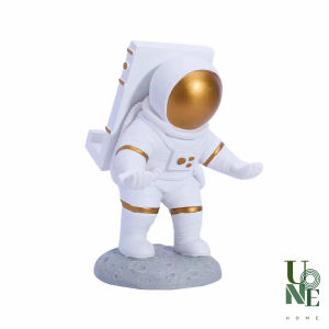 UoneHome พร้อมส่ง ♥ H029 ของแต่งบ้าน ที่วางโทรศัพท์นักบินอวกาศ รูปร่างสวยงาม - วัสดุเรซิน ขายสร้างสินค้า ของขวัญวันเกิด แต่งชั้นวางแบบไฮเทค