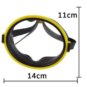 Diving Goggles Swimming Goggles Leak Proof Waterproof Tempered Hlass Clear Line Of Sight Swimming Goggles