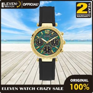 [Promo] Jam Tangan Wanita Guess GW0113L1 Black & Gold SOLSTICE Original Garansi 2 Tahun [✔COD][100% Authentic]