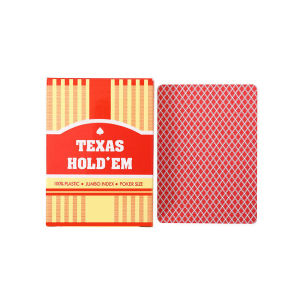 Kartu Remi Poker Plastik Anti Air Waterproof Playing Card Texas Holdem
