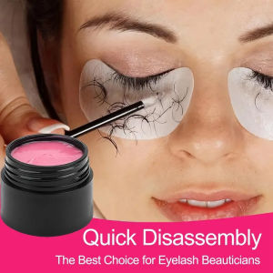 Grafting Eyelash Extension Makeup Remover Glue 5g Low irritating Plant Adhesive Gel Remover Eye Lashes Make Up Remover Cream