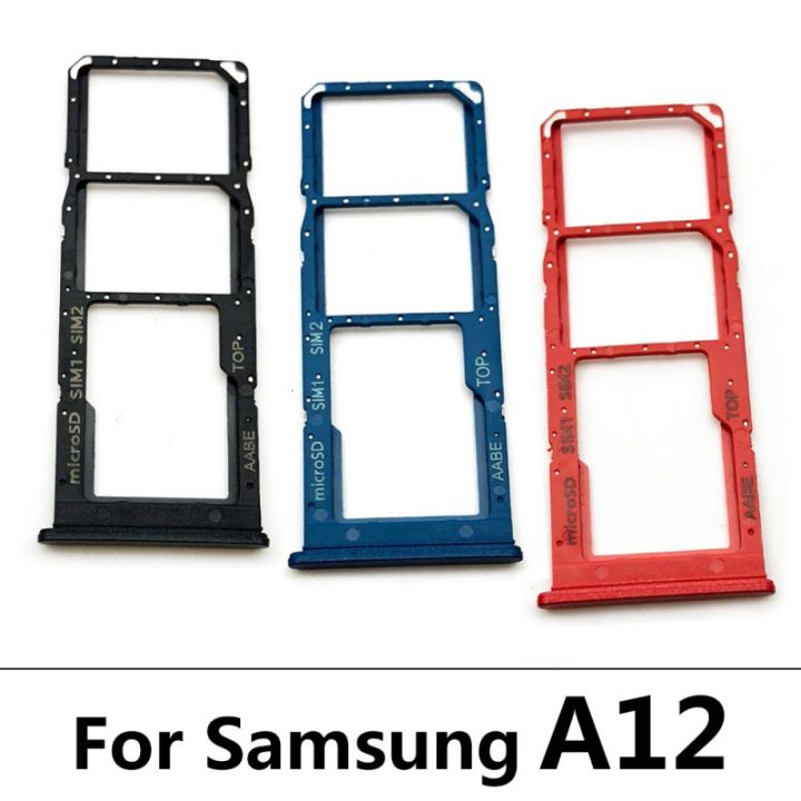 New For Samsung Galaxy A01 Core A11 A12 Dual Sim Card Slot Tray Holder Repair Part Lazada Ph 7232