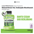 [Paket isi 2] LISTERINE NATURAL GREEN TEA Obat Kumur 500ml. 