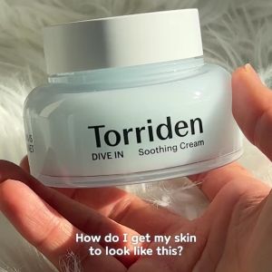 [Torriden Official] DIVE IN Low Molecular Hyaluronic Acid Facial Soothing Cream for Sensitive & Oily Skin 100mlMild and effective