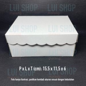 [PER 10 Lembar] DUS KUE 155cmx115cm R5K  250gr Apa Kabar