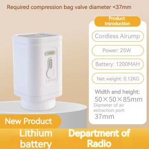 SG[Stock] Vacuum Compression Bags with Mini Electric Pump – Travel Space-Saving Storage for Clothes