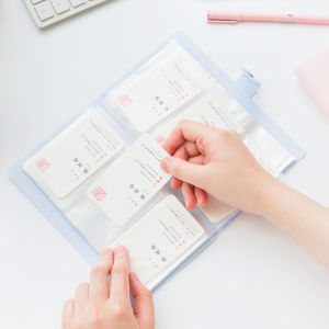 Photo Card Album120 Pocket Capacity Scrapbook Binder Holder Storage Card Holder Photo Polaroid Organiser