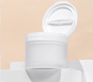 New 10/25pcs 50g -150g Frosted Empty Cream Jar Scrub Cream//Makeup Remover Jar With a Spoon/ Tweezers Cosmetic Container