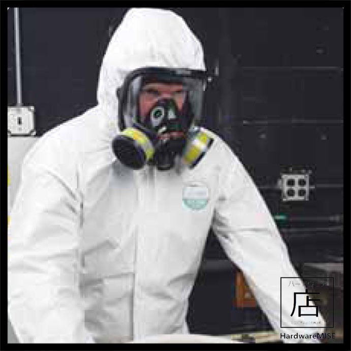 PPE Coverall Chemical Protecting Suit Flame Retardant Disposable