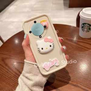 Casing Honor X9b X9a X9 X8 X7 Huawei Nova 10 Pro SE 5G 4G Phone Case Hot New Design Cute Cartoon 3D Cubic Hellokitty Doll Lens Protection Silicone Soft Back Cover