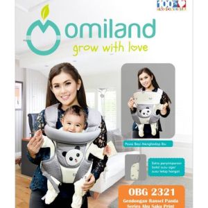 Gendongan Depan Ransel Bayi Omiland Panda Series OBG2321/ Gendongan Bayi SampingGendongan Hepseat Bayi/ Gendongan Baby Newborn Polos Karakter/ Gendongan Bayi Terbaru Harga Terjangkau/ Gendongan Bayi Polos Termurah/ Promo Hadiah Kado Gift Gendongan Bayi