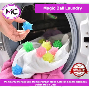 Bola Pencuci Baju Mesin Cuci 10 pcs Laundry Ball Alat Bantu Pembersih Pakaian