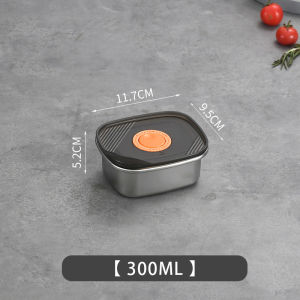 JustLiving ฝาปิดกล่องเก็บของพร้อมกับสำหรับเก็บไว้ในตู้เย็นอุปกรณ์จัดระเบียบอาหารและผลไม้กล่องถนอมอาหาร304