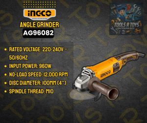 INGCO ANGLE GRINDER | AG96082 | TOOLS R TOYS | ING-POWERTOOLS