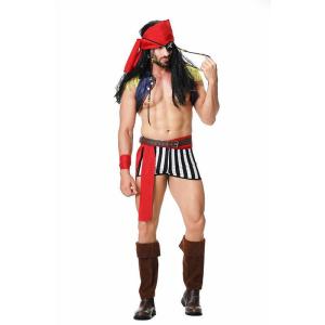 Halloween Men Pirates Of The Caribbean Masquerade Sailor cosplay Costumes Uniform