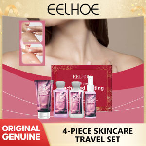 EELHOE 4-piece spa Travel set Gentle cleansing hydrating and nourishing the skin all over the body. Daily moisturizing Home Spa Set；All-In-One Light And Moisturizing