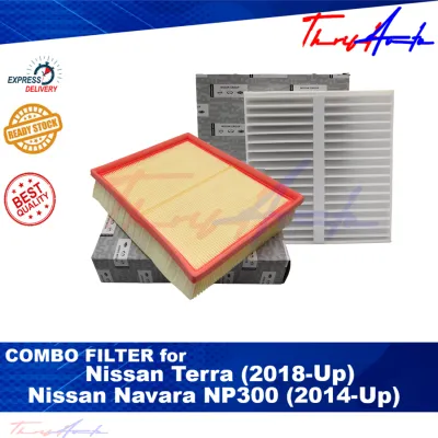 COMBO Filters (Aircon & Air) for Nissan Terra (2018 - Up) Nissan Navara NP300 (2014 - Up)
