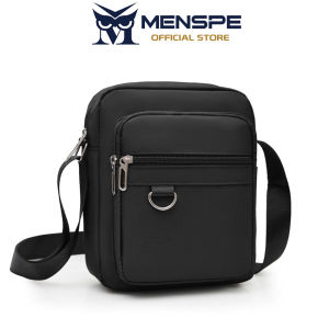 MENSPE Mens Shoulder Bag Fashion Messenger Bag Phone Bag Travel Bag Business Bag Large Capacity Cross Body Bag Lightweight Casual Bag Leisure Sport Street Bag