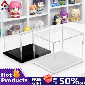 【Buy 2 get 3】Acrylic Box Collectibles Doll Collectible Display Case Transparent HD Storage Box Stackable Dustproof Rack