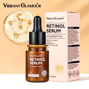 VIBRANT GLAMOUR Double Retinol Face Serum Firming Collagen Anti-Aging Essence 30ml