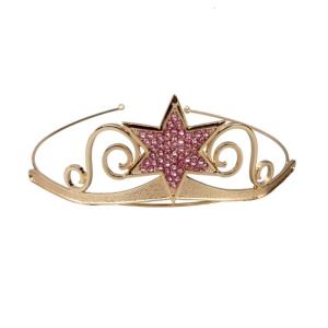 Luxurious Crown Hair Hoop Heavy Duty Birthday Party Elegant Pageant Hexagram Girl Wedding Costume Headwear