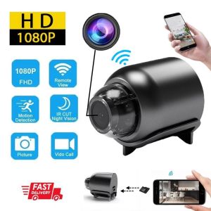 กล้องวิดีโอไร้สาย กล้องวงจรปิดไร้สาย Mini HD 1080P WIFI ขนาดเล็ก ความละเอียดสูง มองเห็นที่มืด ตรวจจับการเคลื่อนไหว มองเห็นที่มืด สําหรับเด็กทารก