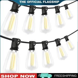 [Chinatera Kitchen]Solar String Lights Outdoor with Remote Globe Solar Powered String Lights Timer for Outside Patio Yardfor Outside Decor