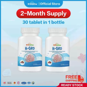 【100% original】有真假对比 KidGlow H-GRO Nutritional Height Booster Calcium 营养增高钙