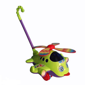 Baby hand push plane Push-Pull Toddler Stroller Helicopter for kids