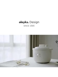 Olayks Immediate Jubilee Micro-piezoelectric Stew Cup 2.5L Household Electric Soup Automatic Stew Pot