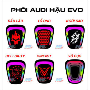Combo đèn Hậu + xinhan LED audi xe điện Vinfast EVO lắp đật như zin [ chỉnh màu qua app điện thoại Nlight ] tproracing