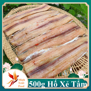 500GR Khô Cá Hố Tẩm Vị Ngọt Nhẹ Ngon làm nhiều loại gỏi như gỏi xoài gỏi dưa leo rim giấm đường-  MINH TRIẾT food