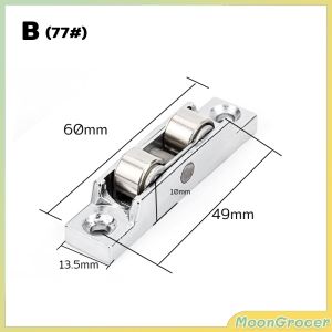 M.G. Slot/Flat Wheel 88/77 Style Sliding Door Casement Pulley Window Pulley Roller Wheel