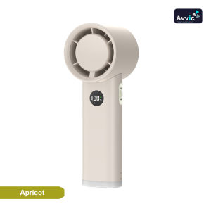 Avvic DQ229 Kipas Angin Mini Turbo Fan 100 Speed Handheld Fan Portable Rechargeable with Night Light