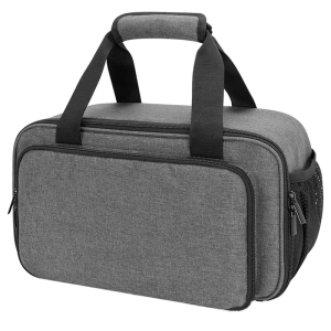 Acrylic Storage Case Hold up to 50 Bottle Watercolor Carry Bag with Removable Divider Art Supply Organizers